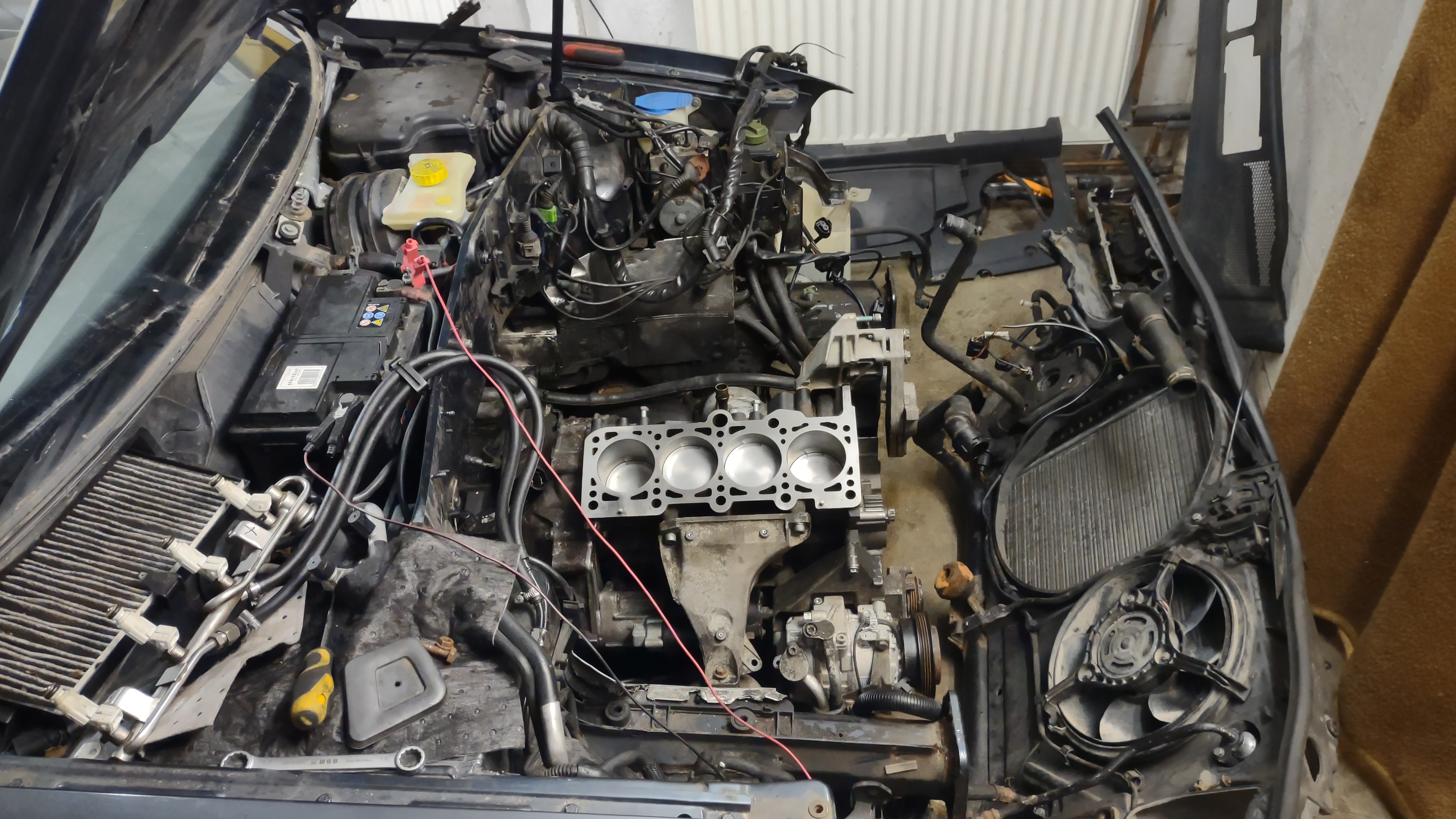Motorswap Motorraum