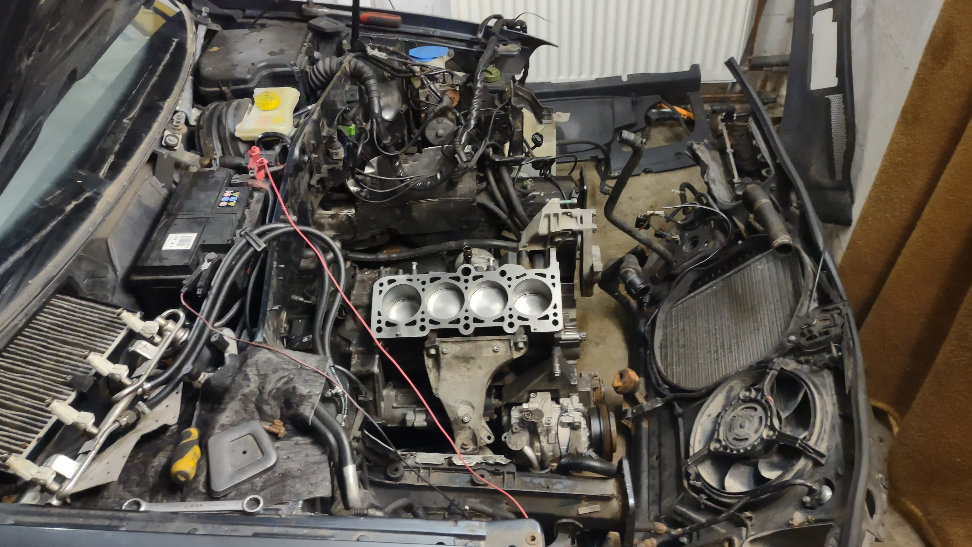 Motorraum Detail